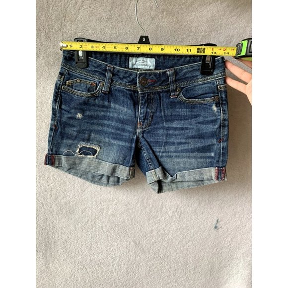 Bundle of 3 Women's Jean Shorts Waist 28" - Picture 6 of 7
